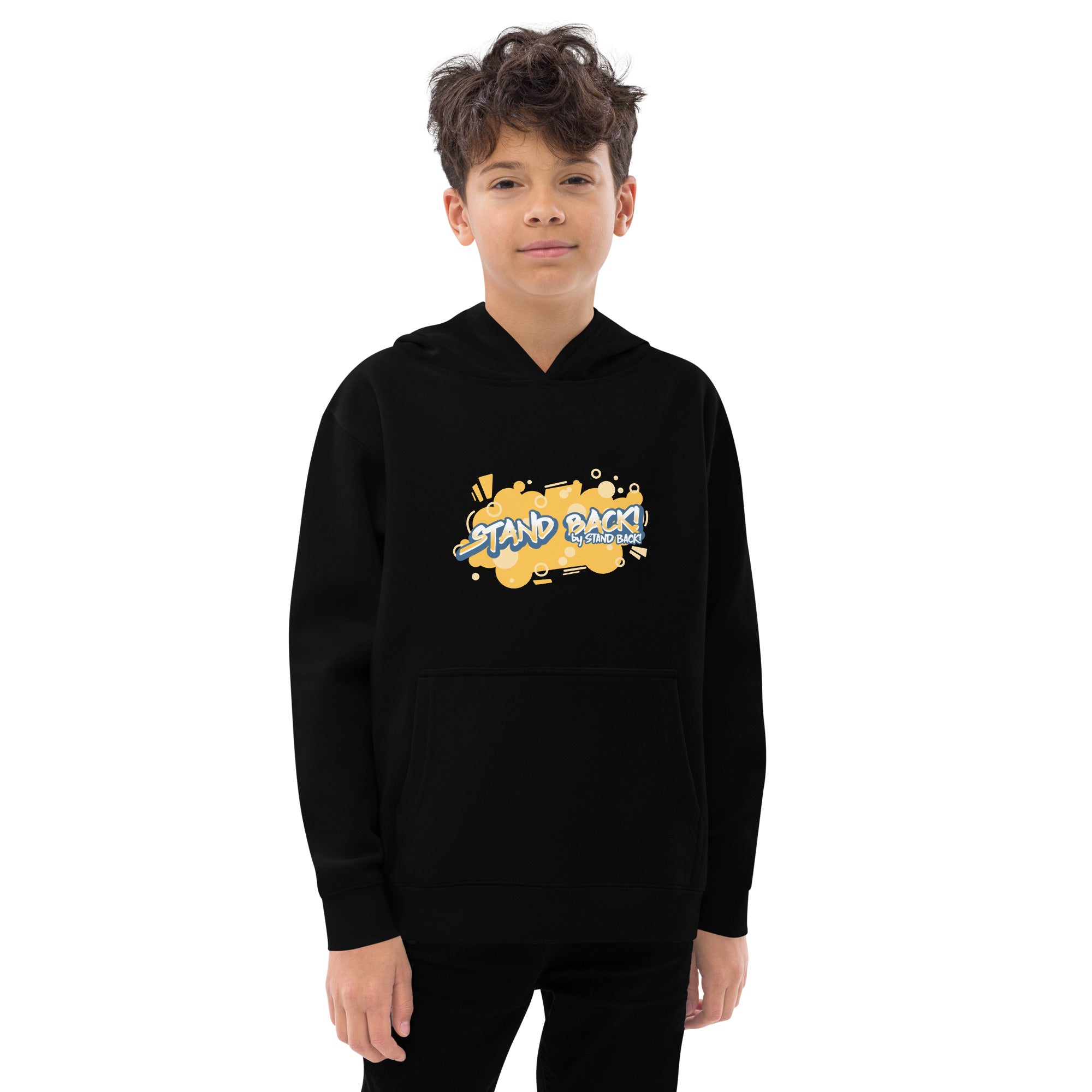 Kids Stand Back By Stand Back Hoodie (Customizable)